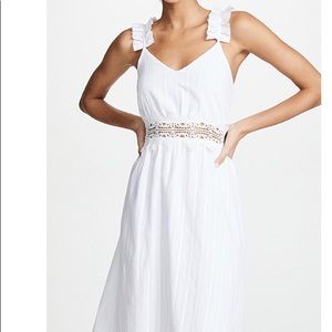 Moon River Lace Midi Dress